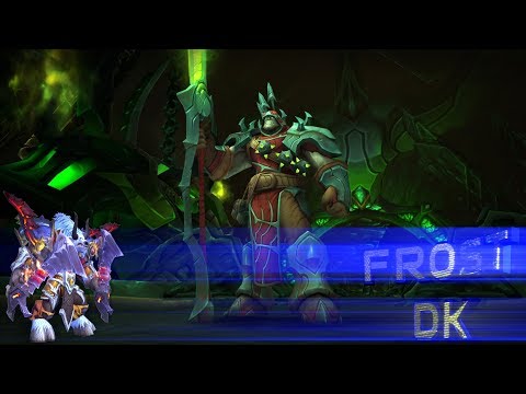 WoW Legion Kill 'Imonar the Soulhunter' - "Antorus" Normal Raid Frost DK DPS PoV (2160p)