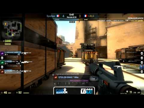 Finale Dreamhack Valencia 2014 - Team-LDLC vs Epsilon - map 1