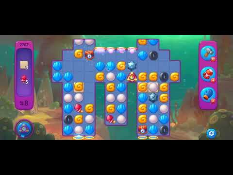 Fishdom Super Hard Level 2782 (with full seashell [Super Lightning] & double bomb) @choraelmin