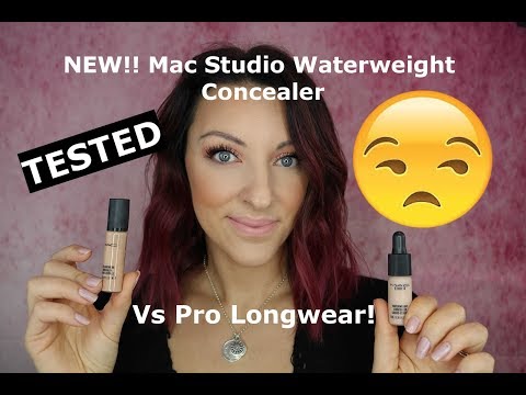 NEW Mac Studio Waterweight Concealer review | VS My holy Grail!