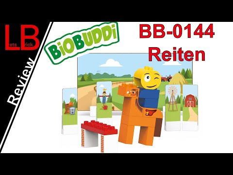 BiOBUDDi - BB-0144 - Reiten - aus Biokunststoff