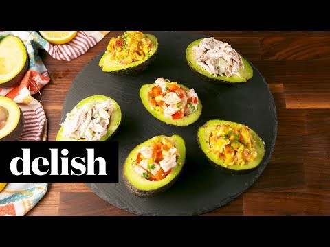 Stuffed Avocado 3 Ways | Delish