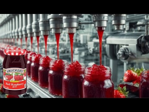 Raspberry Jam Factory Process - Look Inside