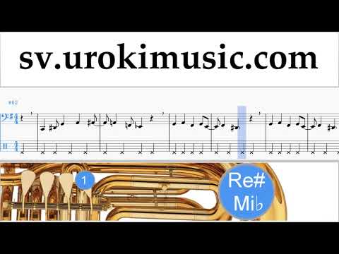 Lär Dig Spela Tuba Mariah Carey - All I Want For Christmas Is You Tabs Nybörjare Del 2 um-i492