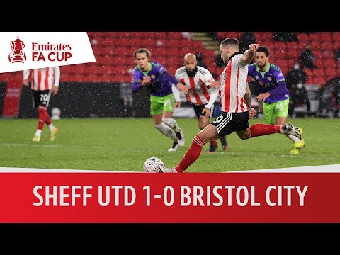 Sheffield United vs Bristol City (1-0) | Blades edge 10-man Robins | Emirates FA Cup Highlights