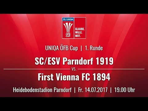 14.07.2017 / 19:00 Uhr SC/ESV Parndorf 1919 (PAR) vs. First Vienna FC 1894 (VIE) | Livestream