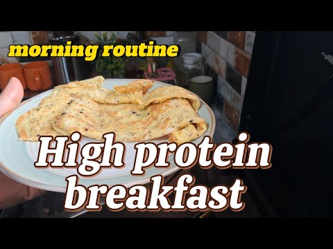 How to make simple omelette at home | high protein breakfast |Easy omelette recipe