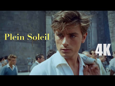 Alain Delon's Iconic Walk (4K) | Plein Soleil