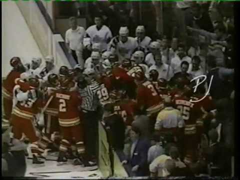Los Angeles Kings vs. Calgary Flames (3-23-91)