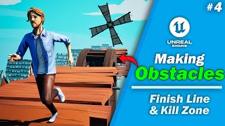 Obstacles in Unreal Engine 5 (Part 4) Platformer Game | Beginners Course