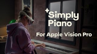 Video thumbnail for Simply Piano for Apple Vision Pro by Simply