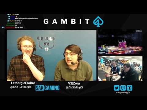 Gambit: Falln Losers Top 8 - TG|Ollie (Donkey Kong) vs PoW!|Wulfn (Fox)