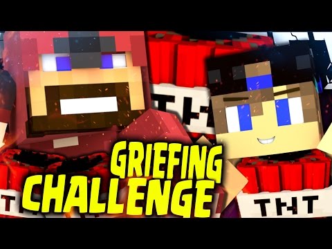 IL GRIEF PIU ESPLOSIVO DELLA STORIA, PAZZESCO !! - Minecraft GRIEFING CHALLENGE w/ Teresa
