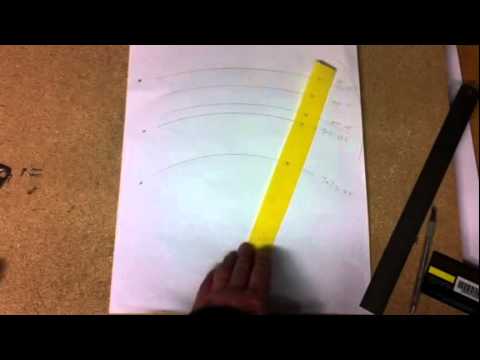 How To Make A DIY Fretboard Radius Gauge