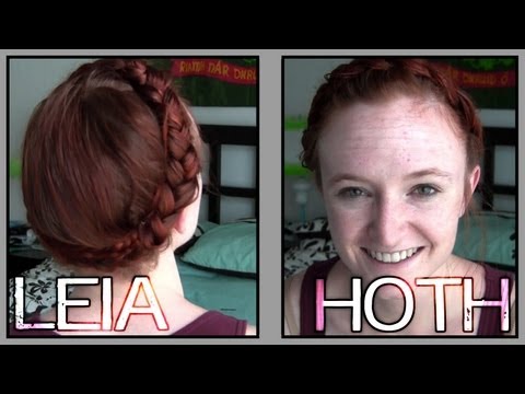Star Wars Hair Tutorial - Leia Hoth Crown Braid
