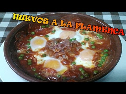 HUEVOS A LA FLAMENCA | Recetas de Cocina