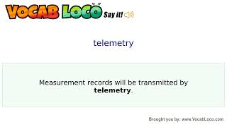 Video thumbnail for telemetry