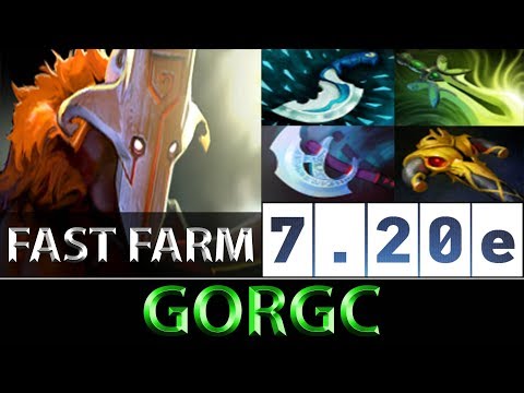 Gorgc [Juggernaut] Fast Farm High Value Items ► Dota 2 7.20e