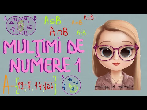 Mulțimi de numere #1 l Matematica