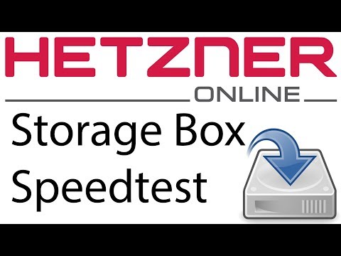 Hetzner Online Storage Box Speedtest mit 400Mbit/s (Cloud)
