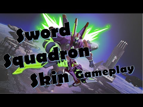 Paladins Patch 2.01 PTS - Battlesuit Godslayer Sword Squadron Androxus, Voice Gameplay