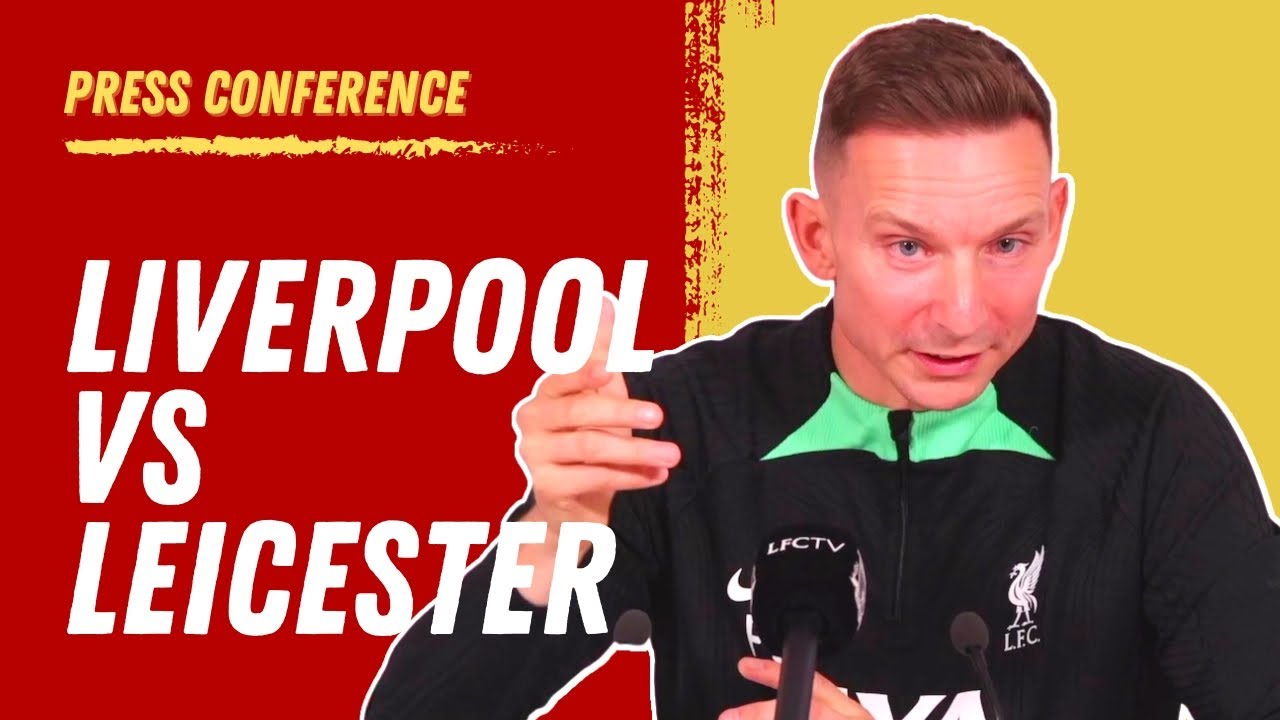 Liverpool vs. Leicester - League Cup Pre-Match Press Conference