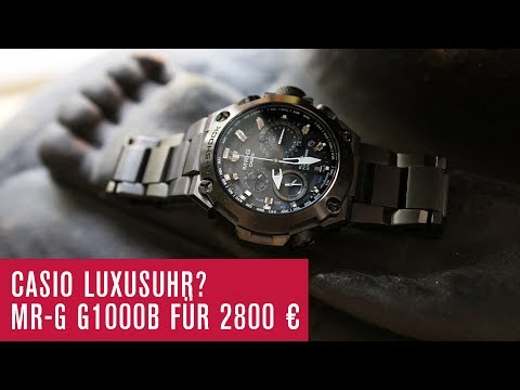 CASIO G-SHOCK MRG G1000B Luxusuhr für 2800 €? - Test - Review - Deutsch