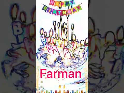 Farman | Happy Birthday | Happy Birthday WhatsApp Status with Name | WhatsApp Status |(3)