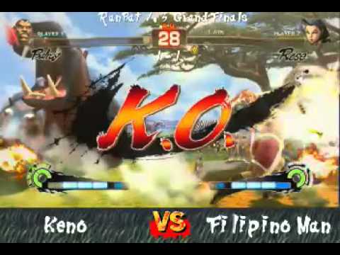 Keno (Balrog) Vs. Filipino Man (Rose) RanBat 1.5 S-1 GRANDFINALS pt3