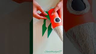 How to make a rocket for school project/How to make a simple Rocket model with paper plastic bottle