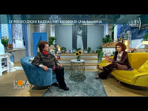 L'Ora Solare (Tv2000) 27 gennaio 2023 - #GiornatadellaMemoria, Lia Levi e Maurizio De Luca