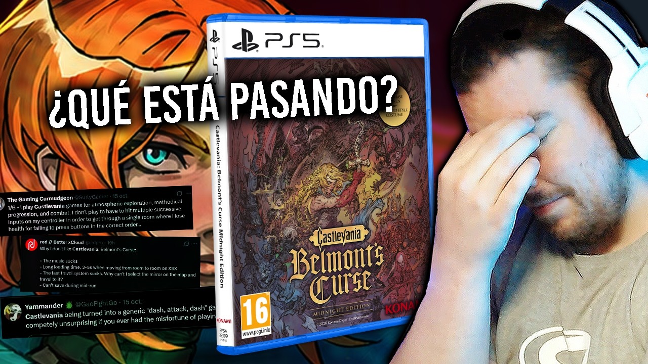 NO HAGAS NI CASO: Me lo he pasado y el HATE a CASTLEVANIA BELMONT'S CURSE es EXAGERADO y ABSURDO
