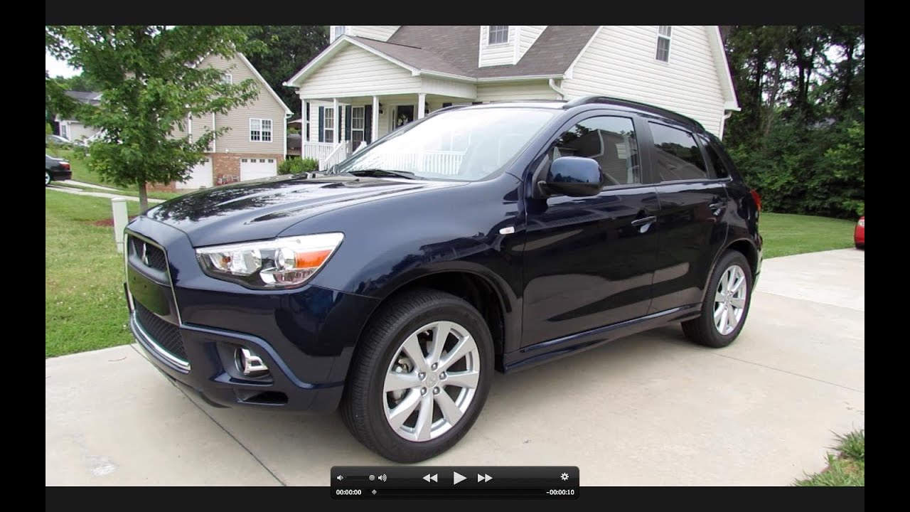 2012 Mitsubishi Outlander Sport SE AWD Premium Start Up, Exhaust, Test Drive, and In Depth Review