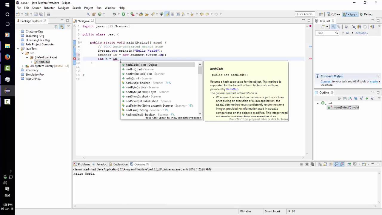 Java Tutorial Intro (arabic) for 3CS