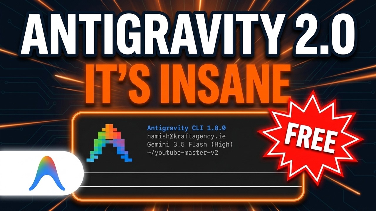 Google Antigravity 2.0 Just Changed EVERYTHING (3 Modes)
