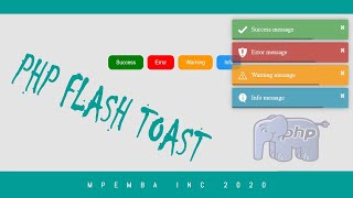 Download the video "PHP Flash Message with toastr"