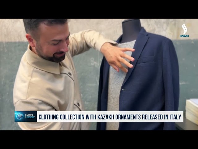 Италияда казак оймо-чиймелери чегерилген кийимдер көрсөтүлдү