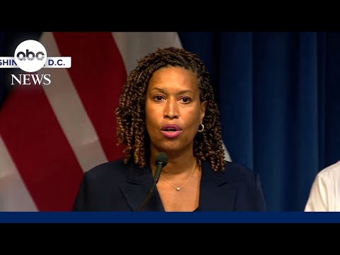 DC mayor responds to Trump’s federal takeover of city police department