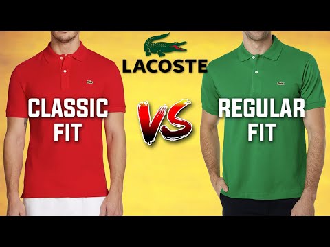 Which Lacoste Polo Fit Is Best For You? | Size Guide + Comparison