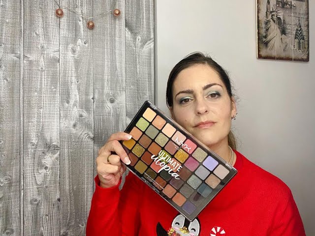 Vídeo relacionado con NYX Professional Makeup Paleta de sombras de ojos Ultimate Shadow Palette, Pigmentos compactos, 40 tonos mates, satinados y metalizados, Tono: Utopia