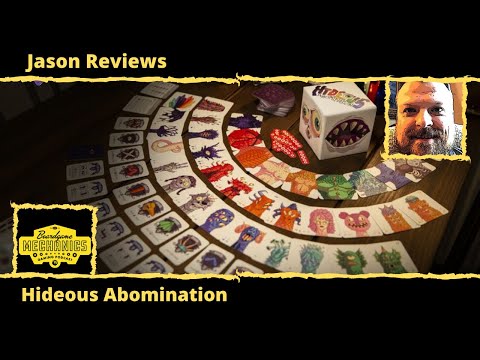 Jason's Board Game Diagnostics of Hideous Abomination