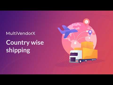MultiVendorX Shipping By Country