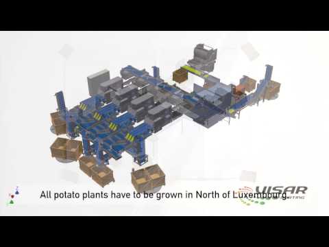 Optical Potato Sorting & Grading with the Visar Sortop | UK distributor Tong Engineering