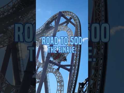 How I rode 500 different roller coasters 😲🎢