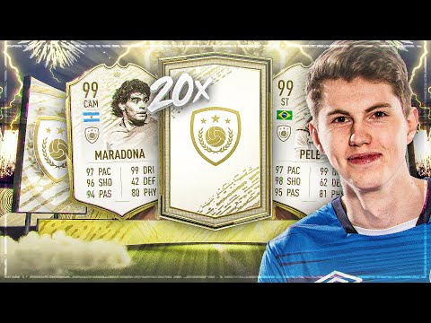 WOW! 20x PRIME ICON MOMENTS PACKS I FIFA 20