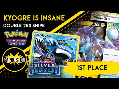 1st Place Lost Zone Box Deck With Kyogre Is Broken!? Won 300 Person Event (Pokemon TCG)