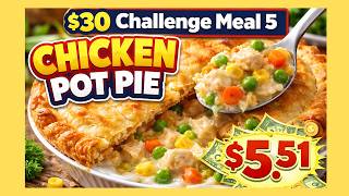 Chicken Pot Pie from One Whole Chicken - Meal 5