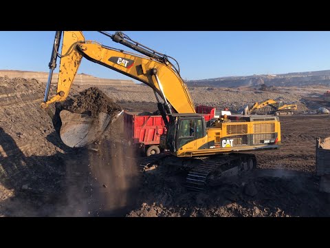 Caterpillar 385C Excavator Loading Trucks - Sotiriadis/Labrianidis Mining Works