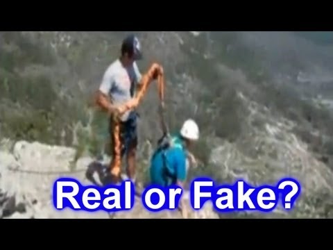 Bungie Jump Goes Extremely Wrong, Real or Fake ?