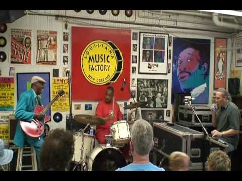 Joe Krown - Walter Washingon - Russell Batiste Jr. @ Louisiana Music Factory JazzFest 2009